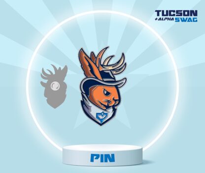 Tucson Jackalope Pin