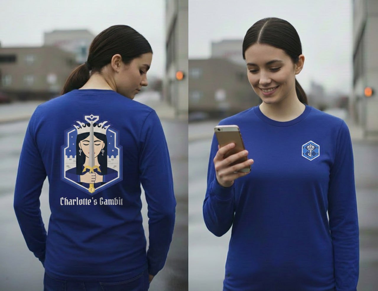 Charlotte +Gamma Long Sleeve T-Shirt